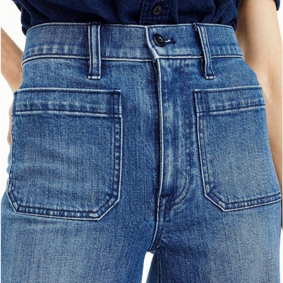 Point Sur from J. Crew wide leg crop Jean Size 28 - Picture 9 of 9